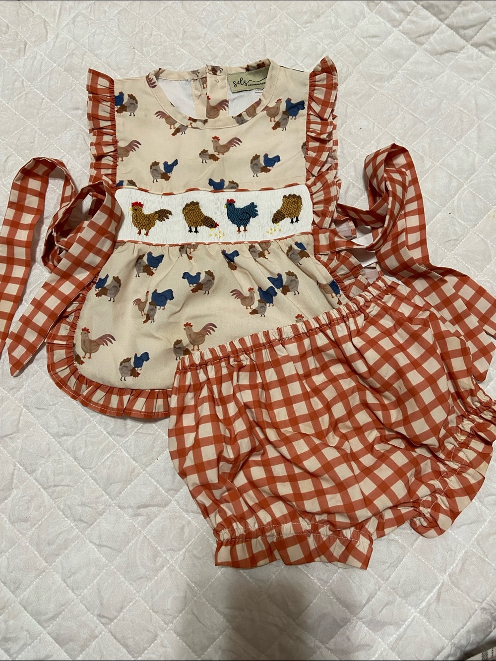 Toddler bloomer set